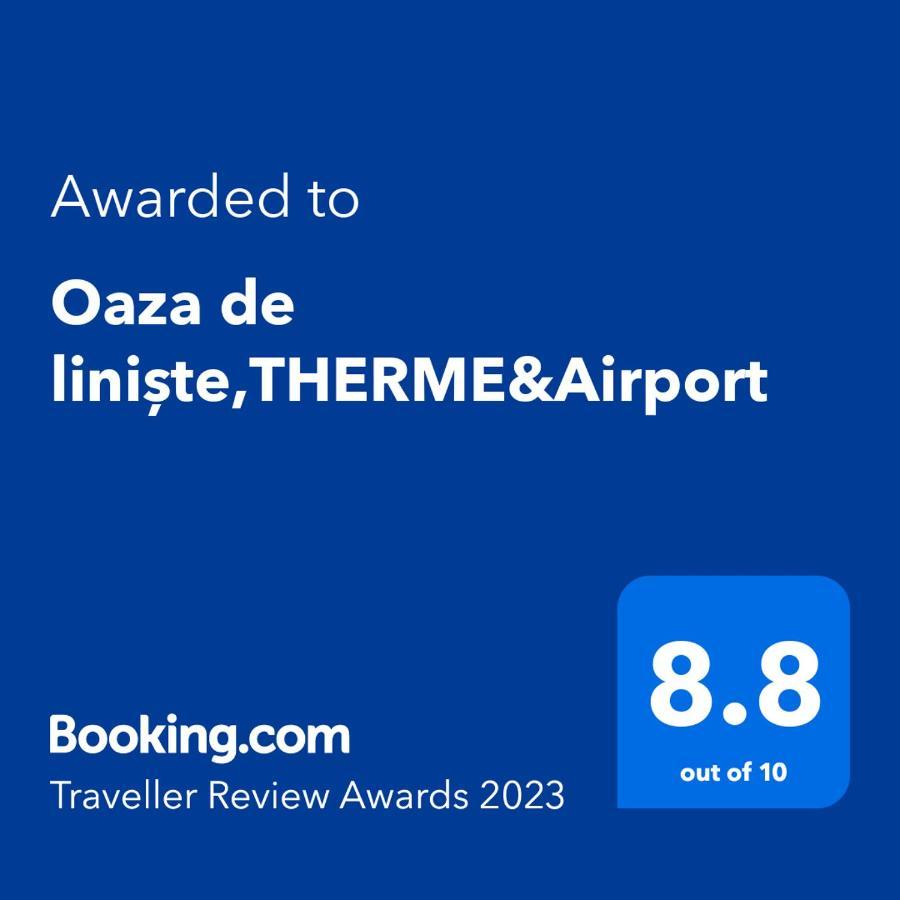 Oaza De Liniste,Therme&Airport Corbeanca Luaran gambar